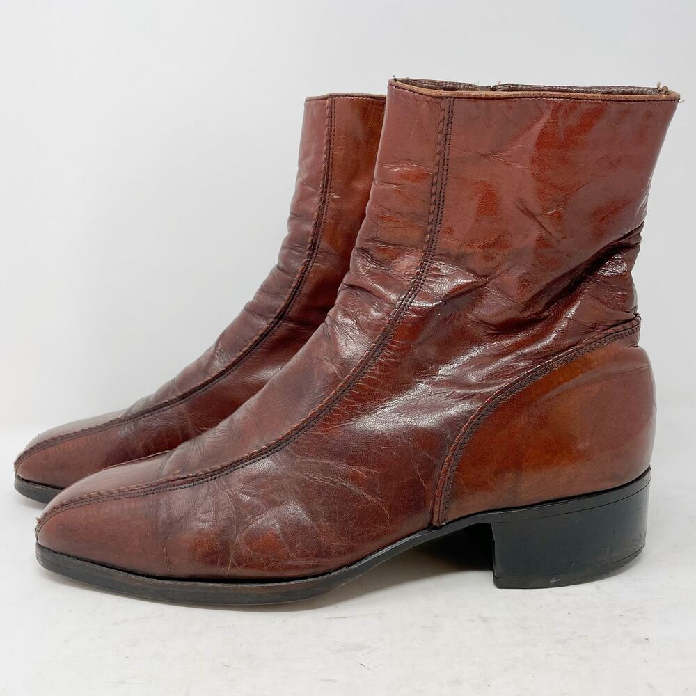 Florsheim Designer Collection Vintage 70s Beatles Imperial Boots Mens 8.5E